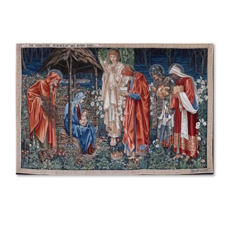 Edward Burne-Jones 'The Adoration Of The Magi 2' Canvas Art,22x32